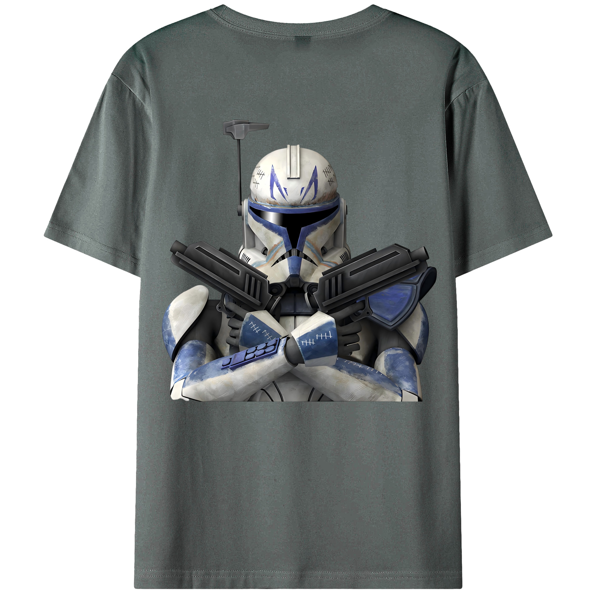 （画像用） スター・ウォーズ Star Wars 綿100％ メンズ半袖Tシャツ（バックプリント） 通気性